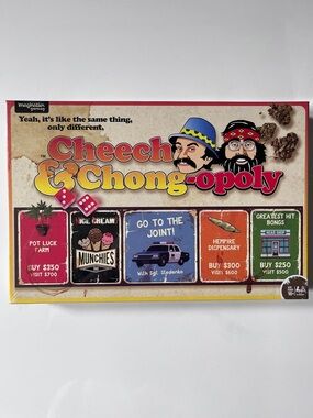 Cheech & Chong-opoly Board Game - Brand New Sealed